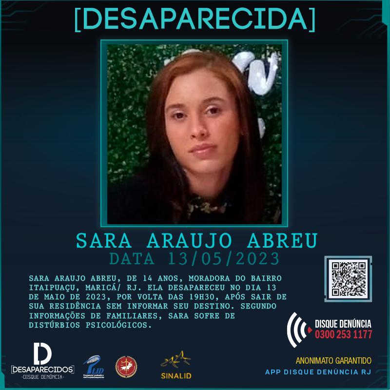 Disque Denúncia pede informações para encontrar adolescente desaparecida em Maricá